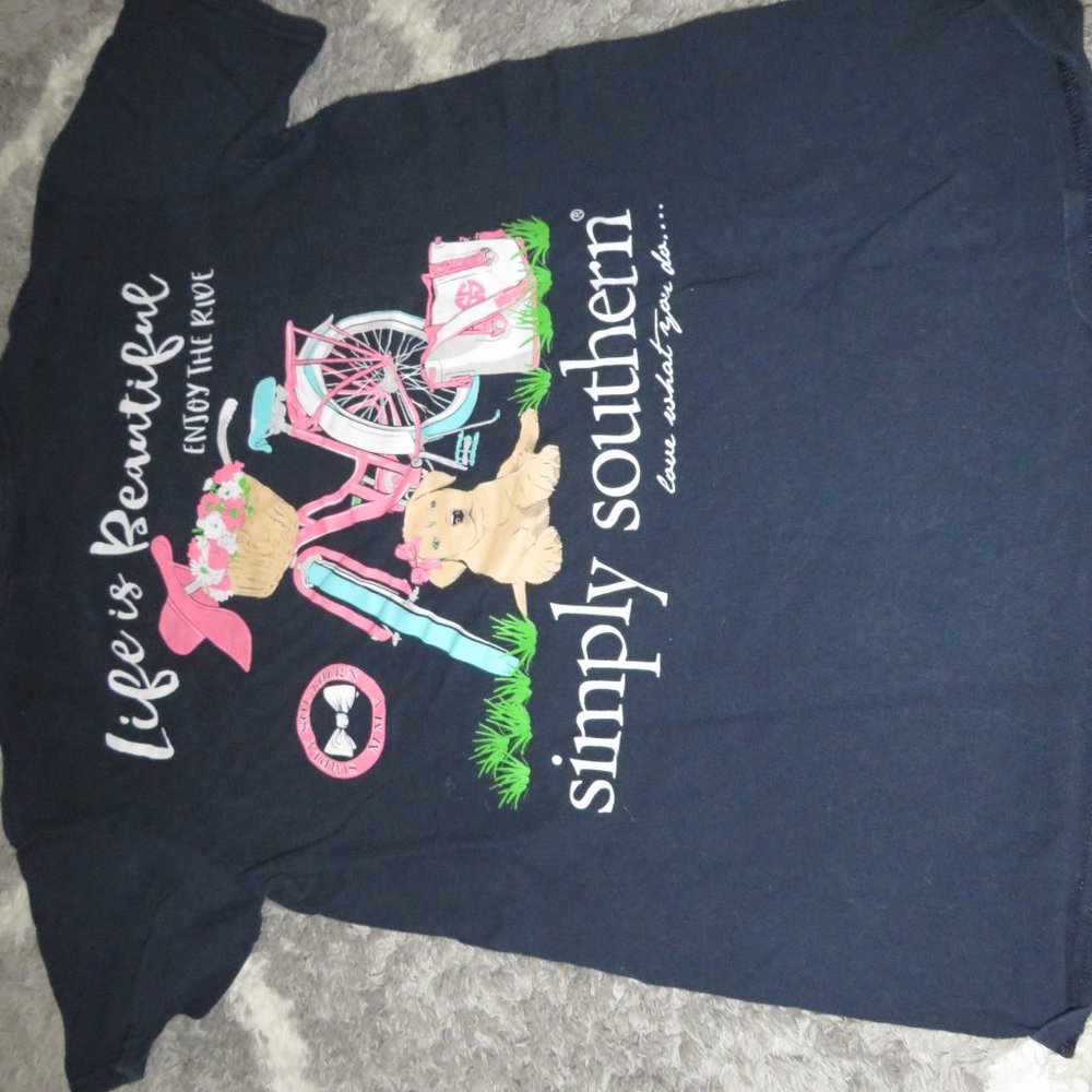 Simply Southern "Life Is Beautiful" Shirt - Picture 2 of 4